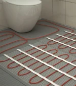 нагрівальній мат у санузел