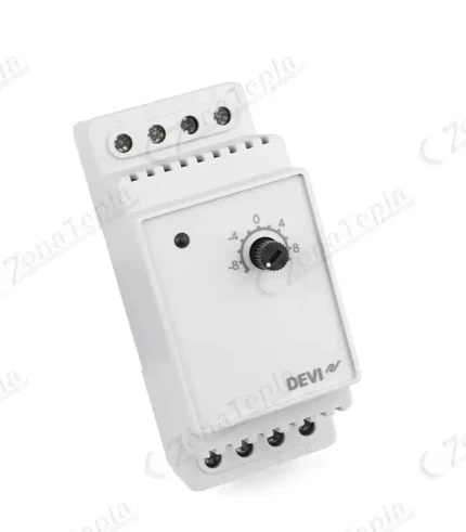 терморегулятор девирег на дін-рейку з датчиком