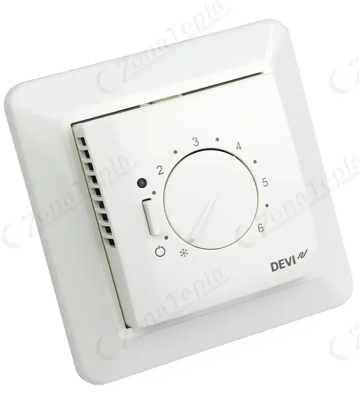 Терморегулятор Девірег 530 для теплої підлоши з датчиком