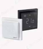 Терморегулятор для теплої підлоги devireg smart з вай фай білий і чорний