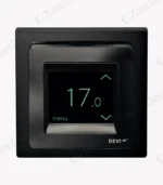 терморегулятор для теплої підлоги DEVIreg Touch чорний
