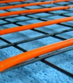 Кабель нагрівальний вокс 18 для теплої підлоги монтаж на сітку