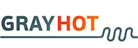 Логотип бренду ГрейХот виробника нагрівального мату та кабелю