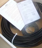 Саморегулюючий нагрівальний кабель вокс 25 ср для систем сніготанення комплектація