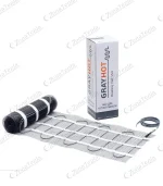 Грей Хот-нагрівальний мат для теплої підлоги під плитку комплектація